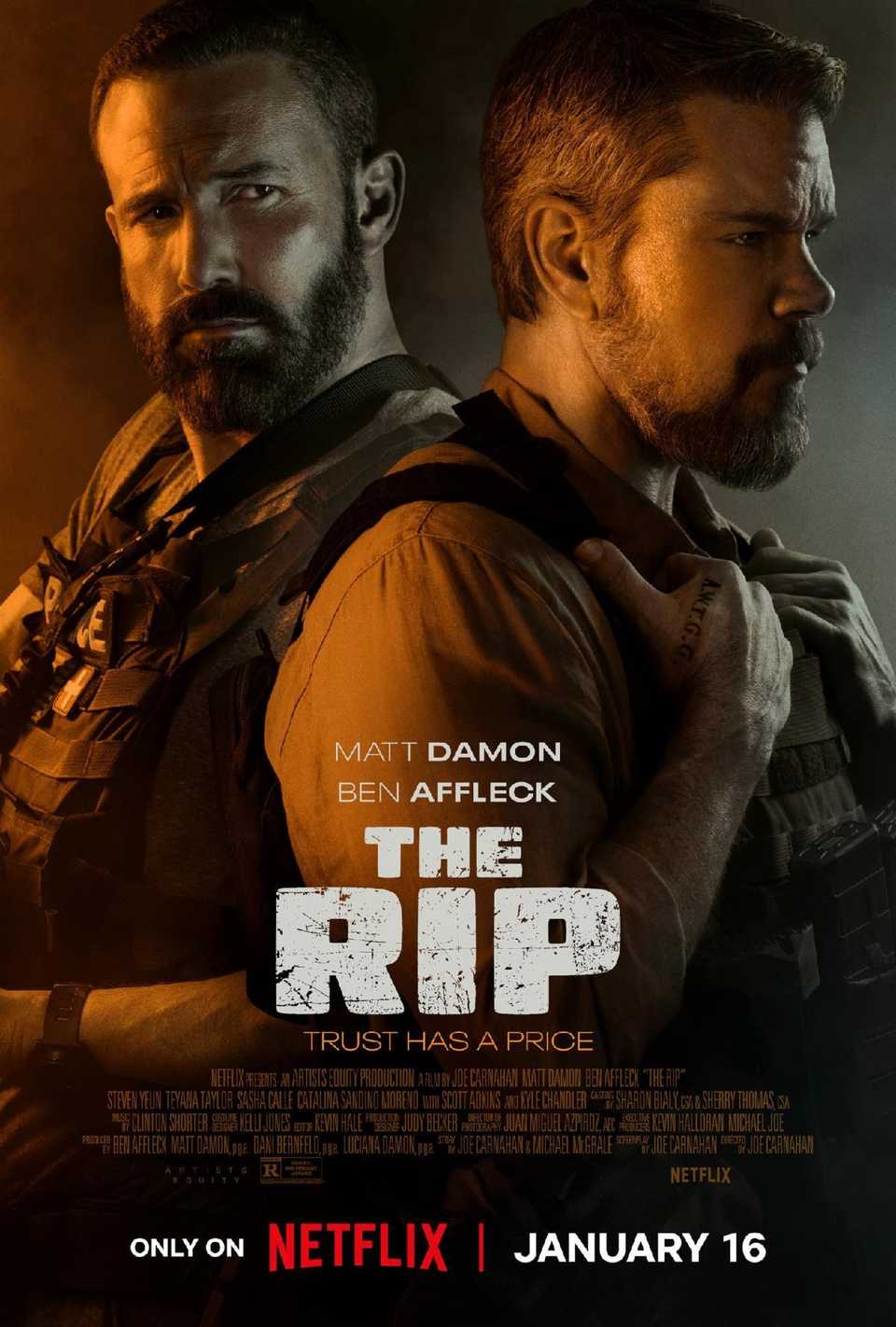 Netflix Reveals The Rip Trailer Starring Ben Affleck & Matt Damon