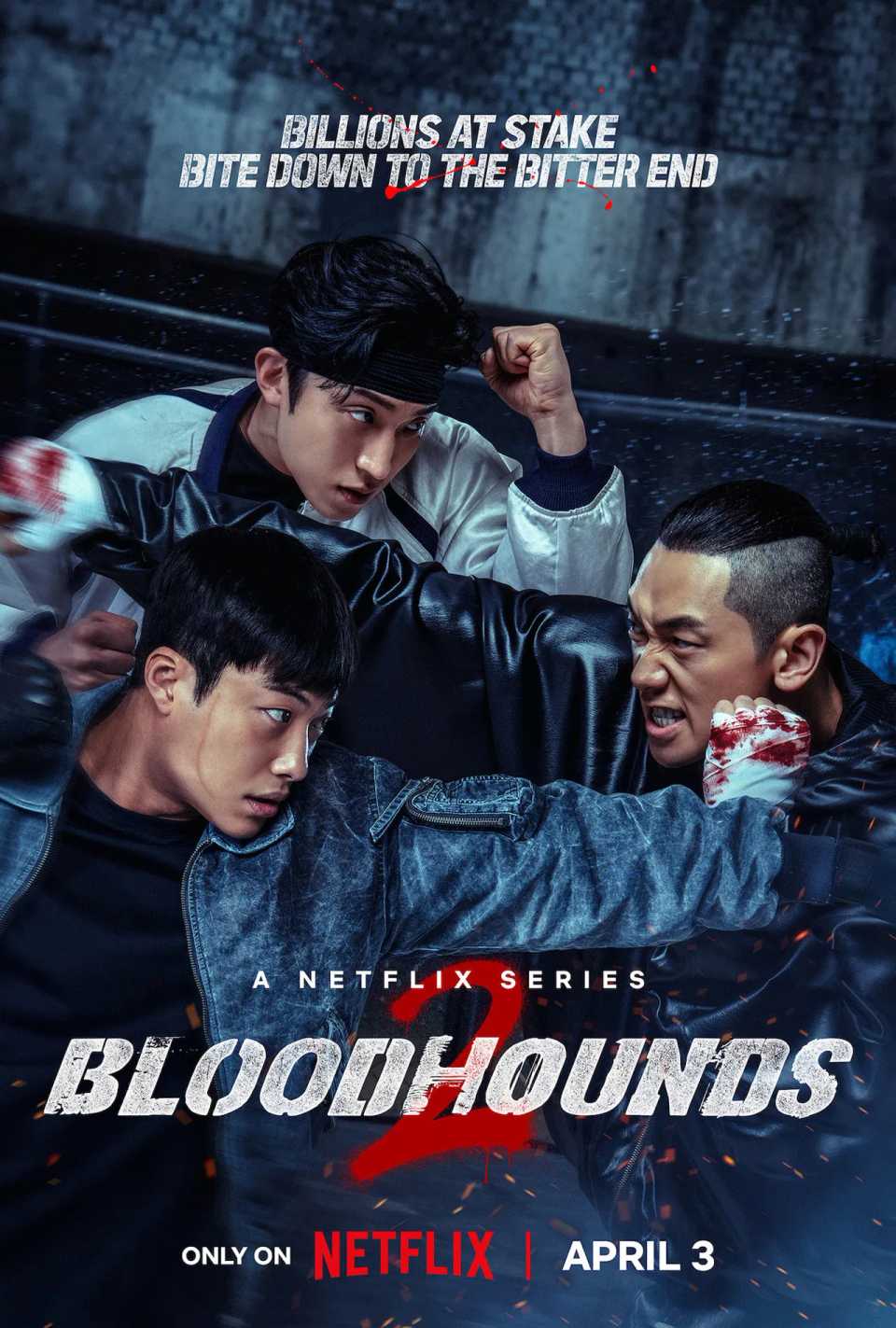 Netflix's Best K-Drama Bromance Is Returning with Season 2 1 bloodhounds-poster.jpg