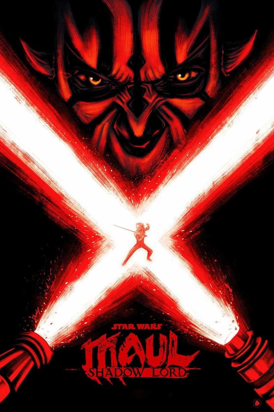 Star Wars Maul poster
