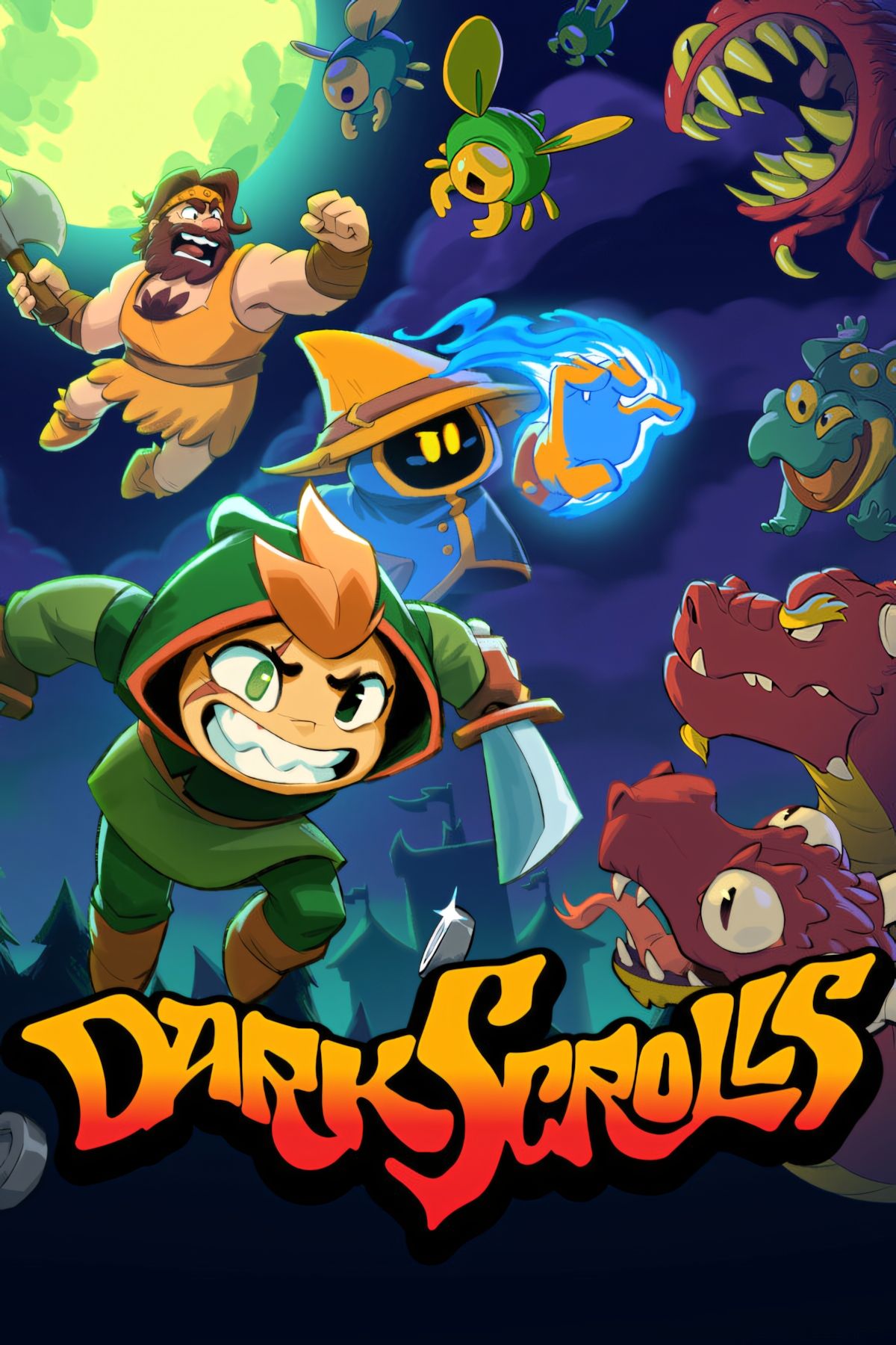 Dark Scrolls Review: A Sluggish Arcade Stumble into Entropy