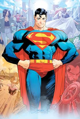 DC Comics Superman art by Jorge Jimenez