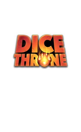Dice Throne Textured Logo on White