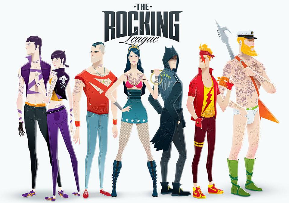 SR Geek Picks: The Justice League as Rock Stars, Your Favorite BIll ...