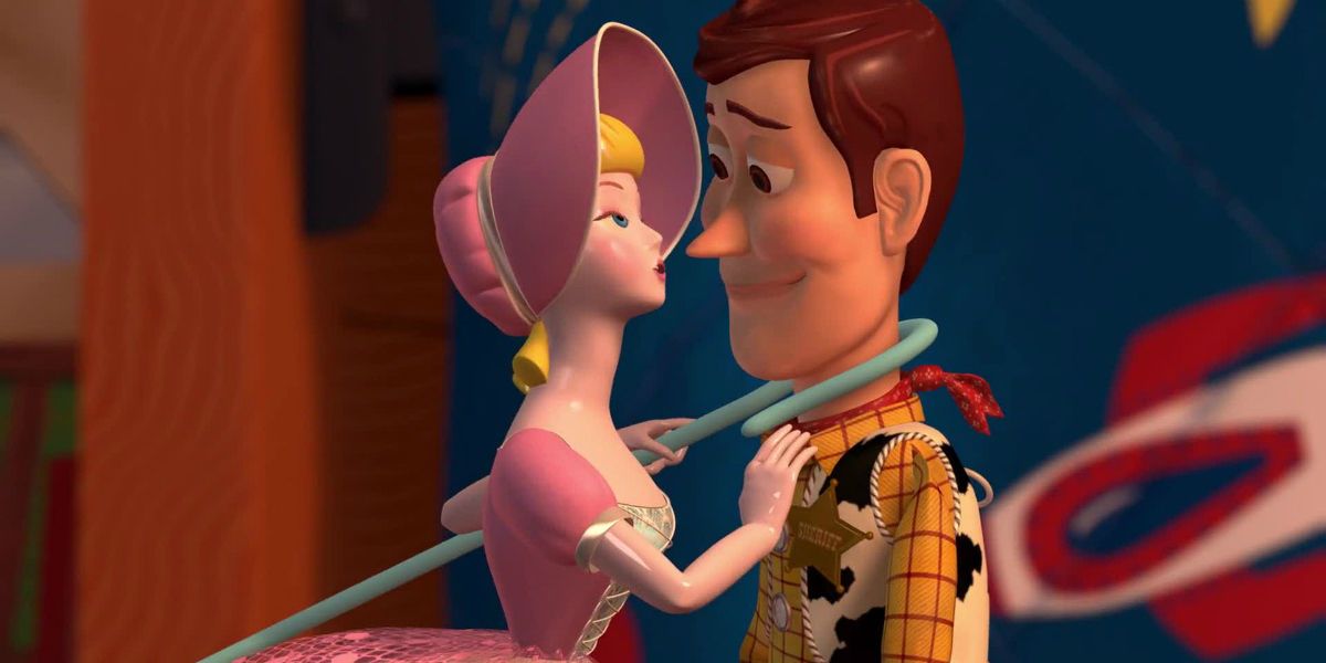 woody and bo peep toy story 1