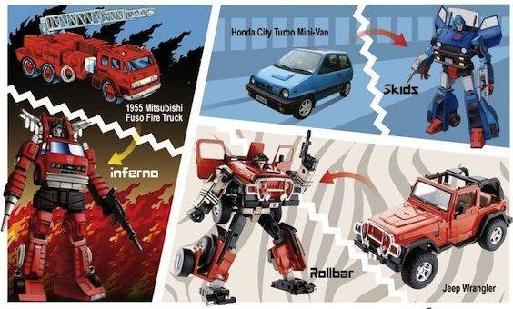SR Pick: The Cars Behind the G1 Autobot Transformers
