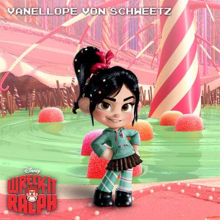 Vanellope Von Schweetz - a racer in Sugar Rush from Wreck-It Ralph