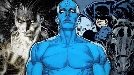 Watchmen Sandman and Dark Knight Returns Comic Art