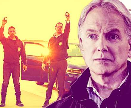 Mark Harmon as Gibbs and the cast of NCIS' 1000th episode