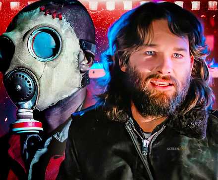 Человек в газовой маске с постера к *Teacup* и МакРи из *The Thing* с Куртом Расселом