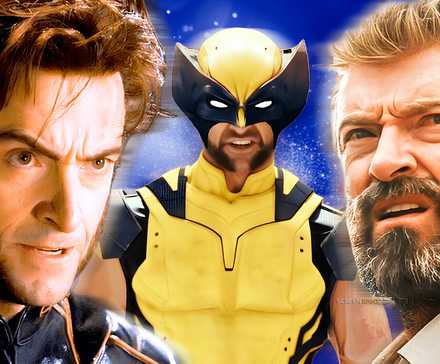 Вольверин от Хью Джекмана из Logan, Deadpool & Wolverine (желтый костюм) и X-Men 2000 года