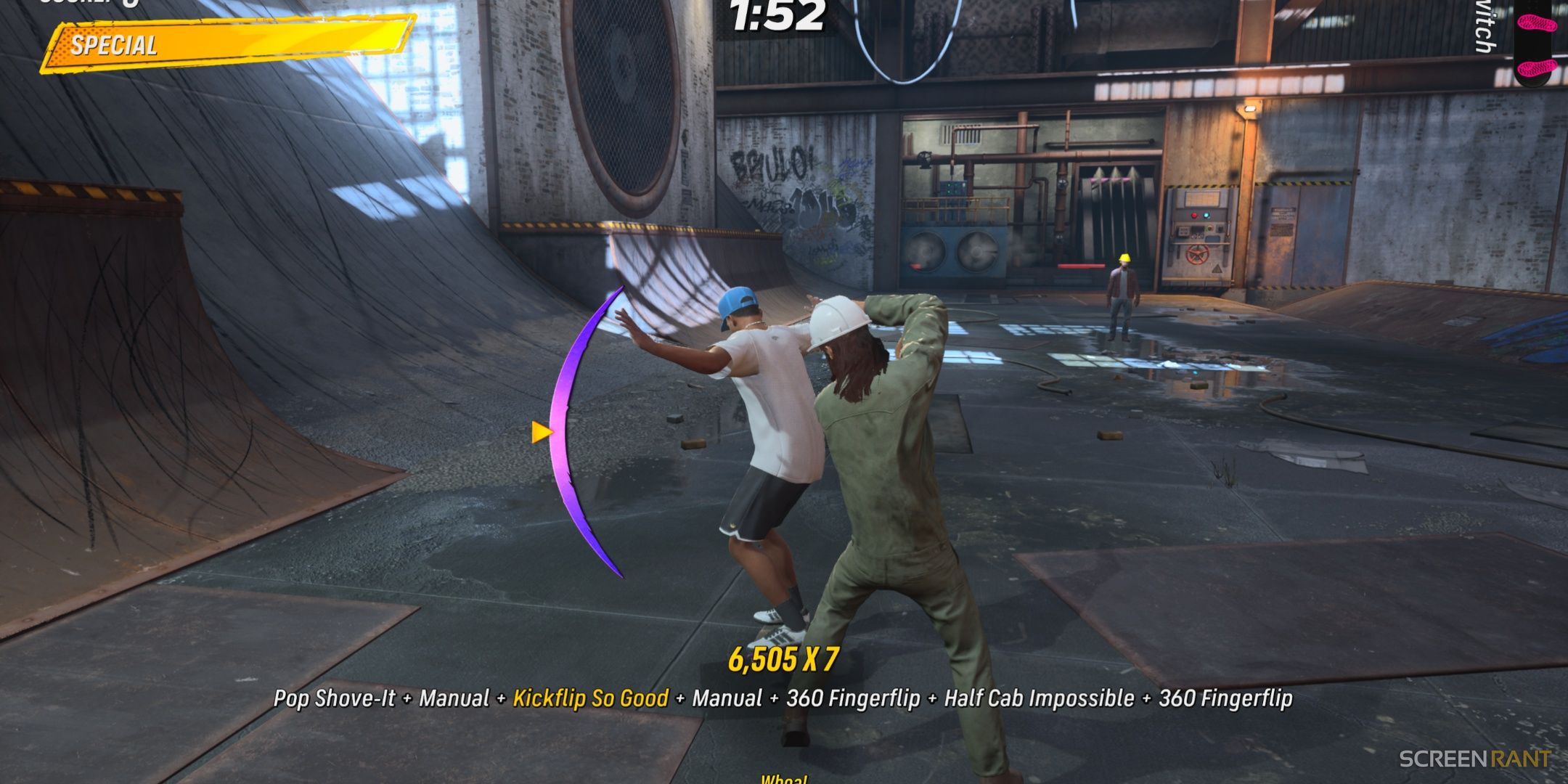 Working towards a 250,000 point combo in Tony Hawk's Pro Skater 3 + 4.