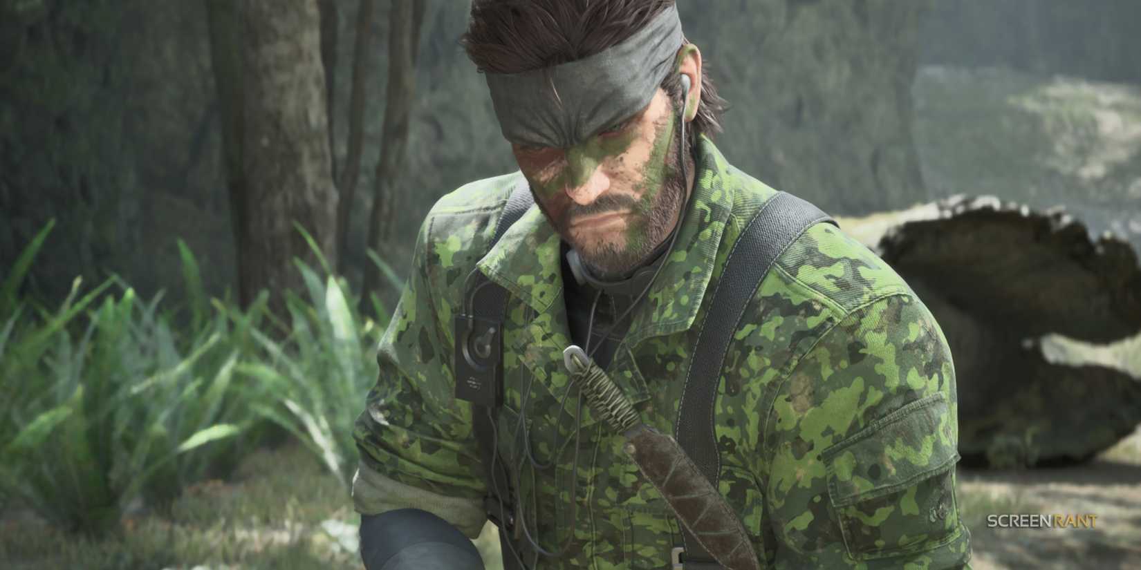 Naked Snake in Moss camo in Metal Gear Solid Delta: Snake Eater.