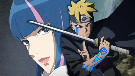 Eida and Boruto in Boruto Anime