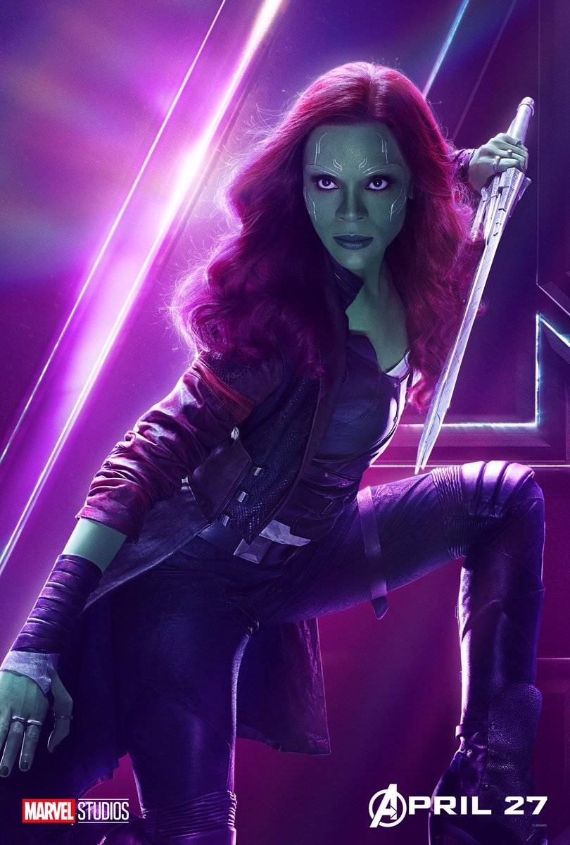 Avengers : Infinity War - Page 9 Avengers-Infinity-War-Gamora-solo-poster