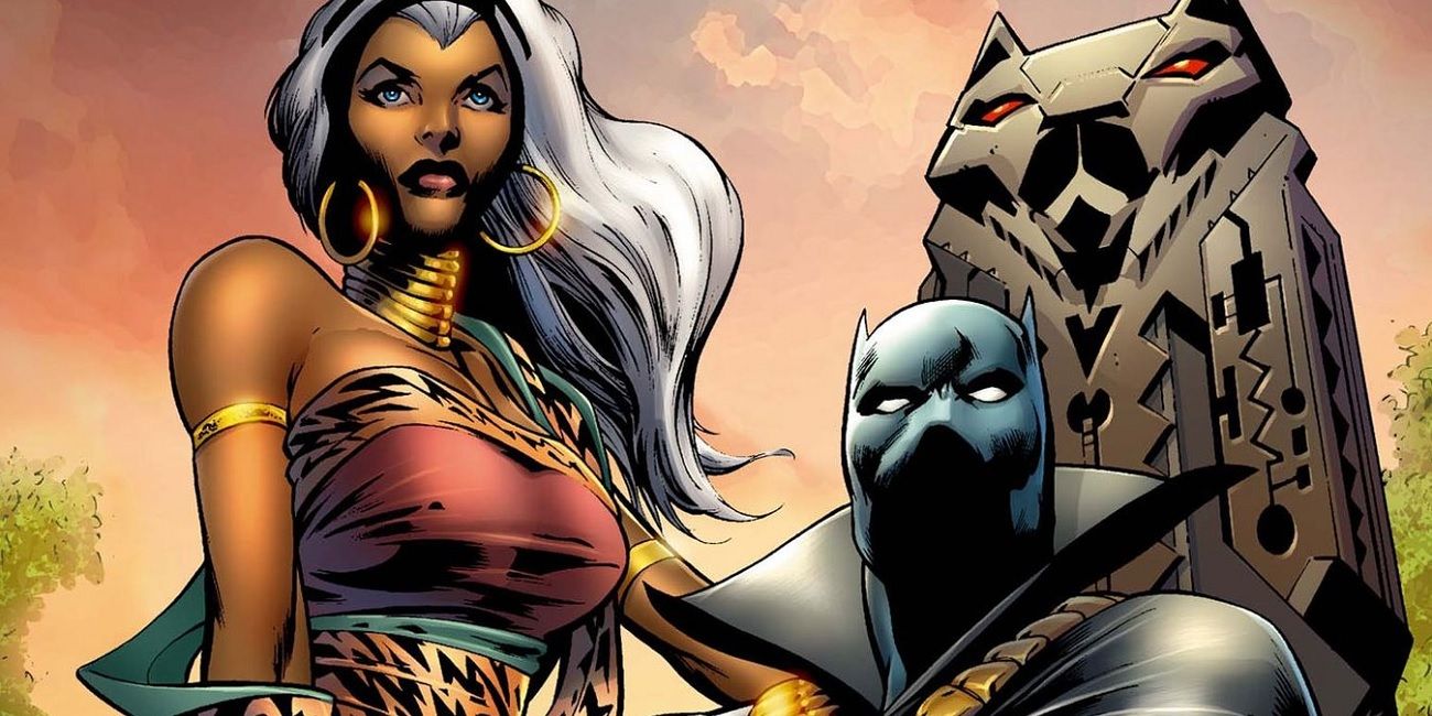 Storm and Black Panther